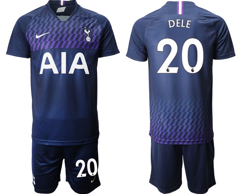Men 2019-2020 club Tottenham Hotspur away #20 blue Soccer Jerseys->->Soccer Club Jersey